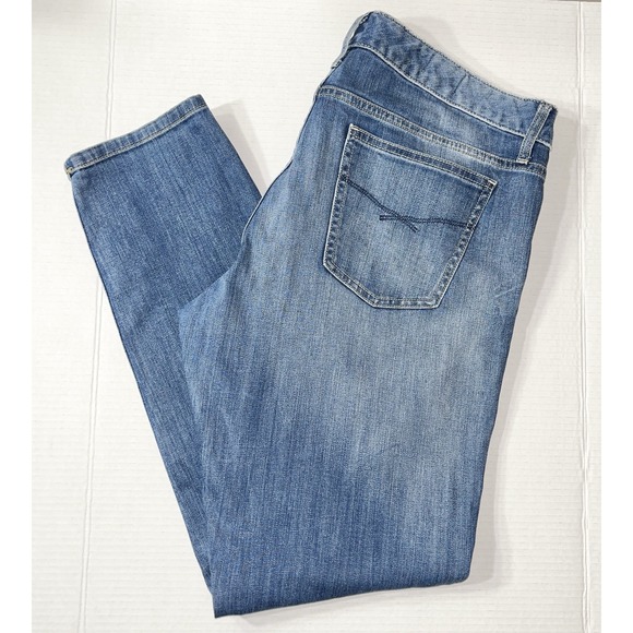 GAP Jeans Women's 33 Medium‎ Wash Always Skinny Fit Preppy Mallsoft - Picture 1 of 6